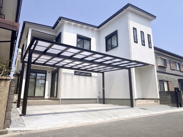 5gvj5a5gvj5a5gv 兵庫県高砂市新築外構外観全体の様子