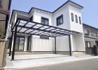 兵庫県高砂市新築外構外観全体の様子