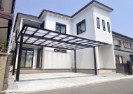 兵庫県高砂市新築外構外観全体の様子