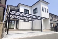 兵庫県高砂市新築外構外観全体の様子