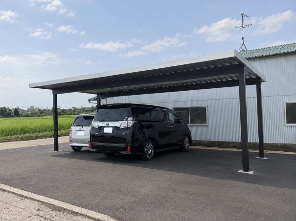 兵庫県小野市カーポート新設三協アルミG1- R施工例