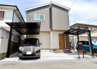 IMG_2377 小野市近郊でカーポートにLIXIL ネスカF(ロング柱)1台用を設置した施工例