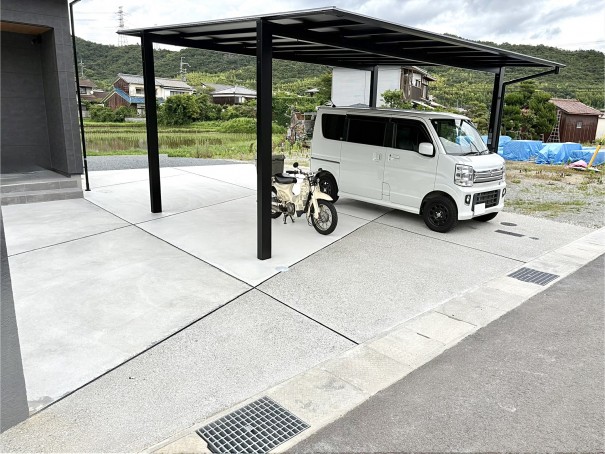 姫路市新築外構施工例