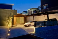 加古郡稲美町新築外構タカショーグランドライトオルテック施工例