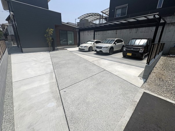 IMG_6346 加古郡稲美町新築外構洗い出し土間施工例