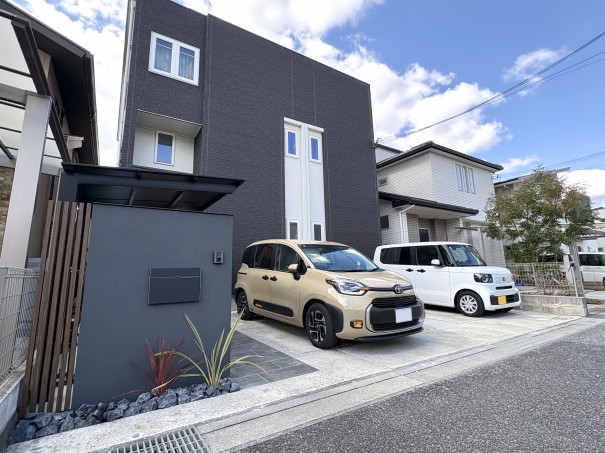 IMG_8028 加古川市の外構リフォームで門柱周りと駐車スペースのリフォーム実例