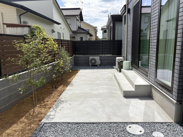 IMG_8332 兵庫県加古川市新築外構お庭の施工例