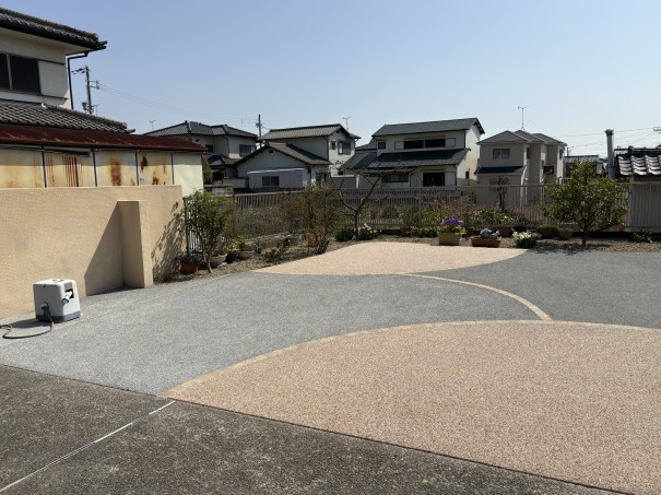 IMG_8477 高砂市の外構リフォームで、雑草に悩まされないお庭になった施工例