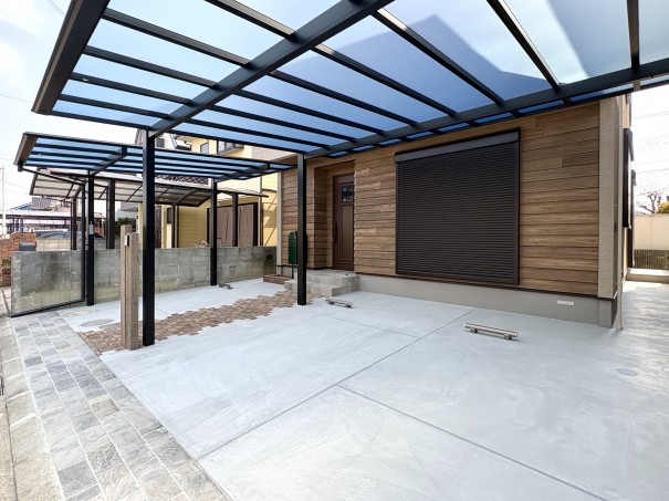 IMG_8715 高砂市の新築外構で、三協 スカイリードを設置した施工例