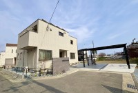 加古川市の新築外構で開放的なモダン外構の施工事例