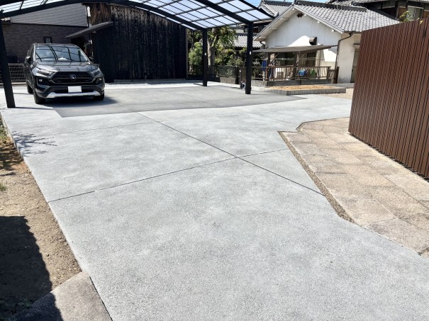 IMG_8823 兵庫県加古川市外構リフォーム土間の施工例