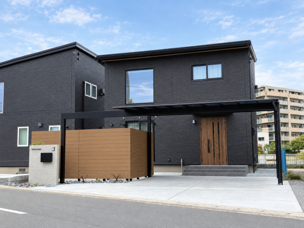兵庫県加古川市新築外構施工例