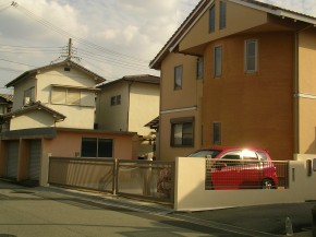 ピンクの素敵なお家 加古川市ｈ様邸 加古川市 高砂市の外構 エクステリア工事はチェリーブロッサムガーデン